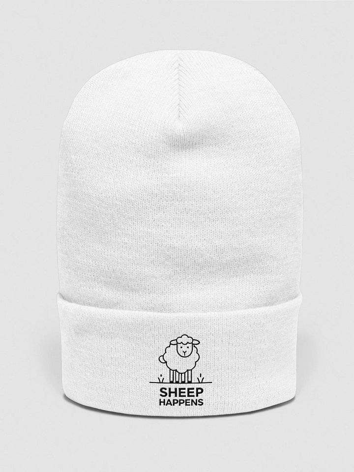 Sheep Happen Yupoong Beanie product image (2)