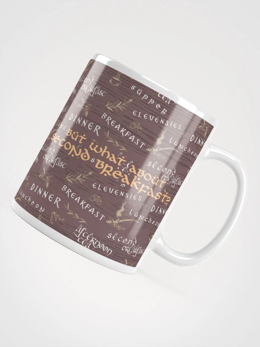 Second Breakfast Glossy Mug | Cozy Hobbit Meals product image (11)