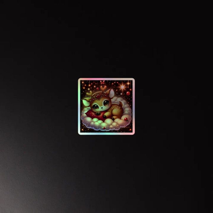 Enchanted Fawn Holographic Sticker Sheet product image (4)