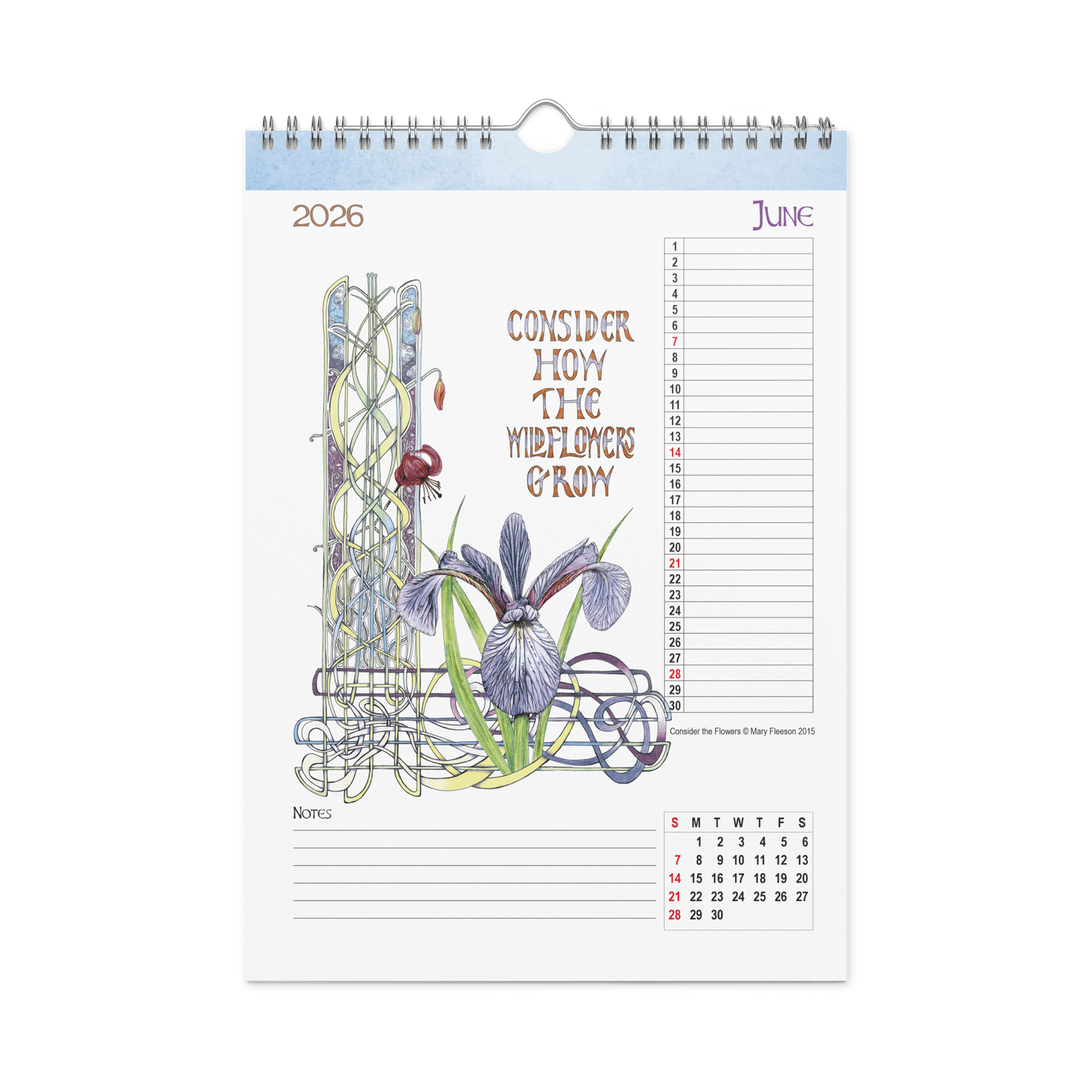 The Lindisfarne Scriptorium Calendar for 2026 product image (8)