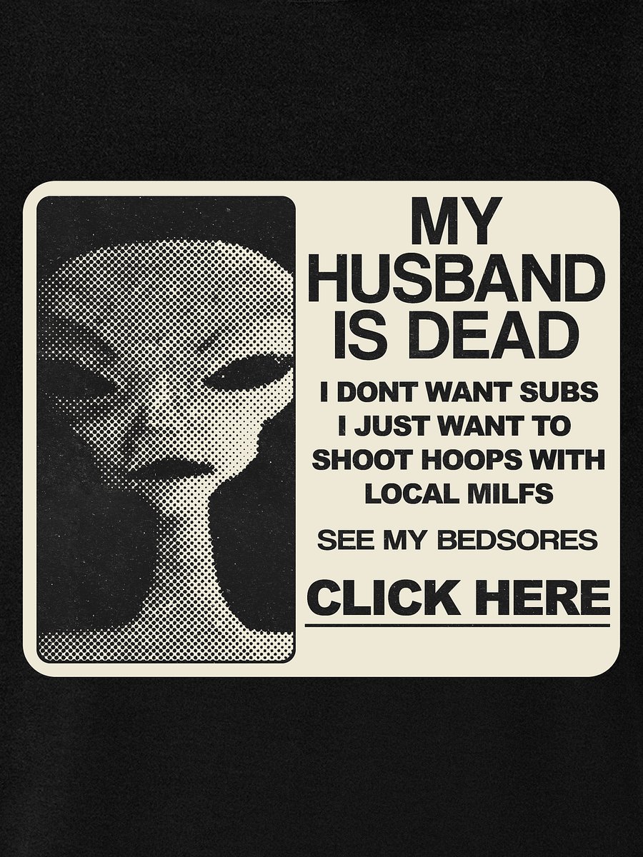 MY HUSBAND IS DEAD Shirt product image (1)