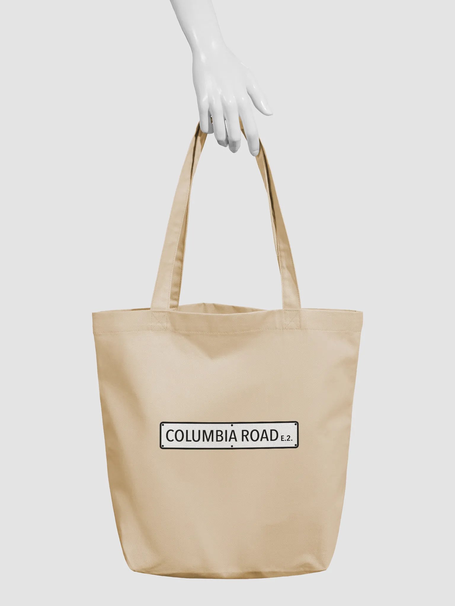 Columbia Road E.2. Eco-Friendly Tote Bag (Oyster) product image (3)