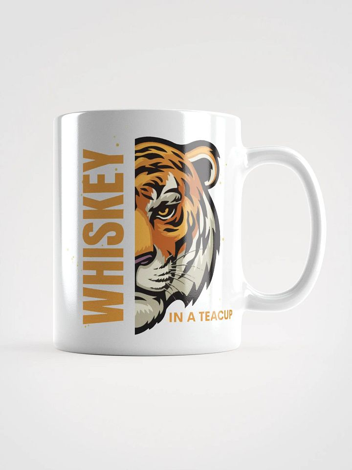 Tiger Typography Heat-Resistant Mug product image (2)
