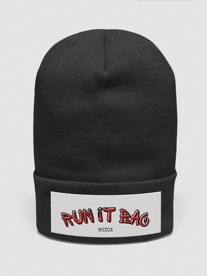 RUN It BAC Media Beanie White product image (1)