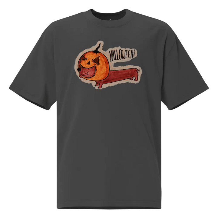 Halloweeni Faded Oversized Tee product image (1)