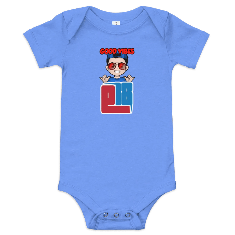 E18 Good Vibes Baby Onesie product image (1)