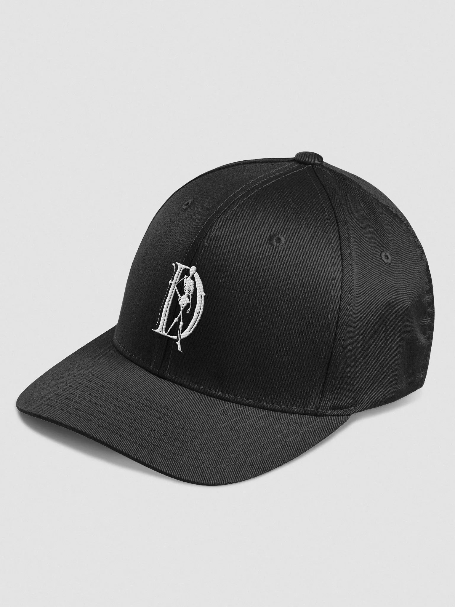 Deathstetics D Fitted Hat product image (3)