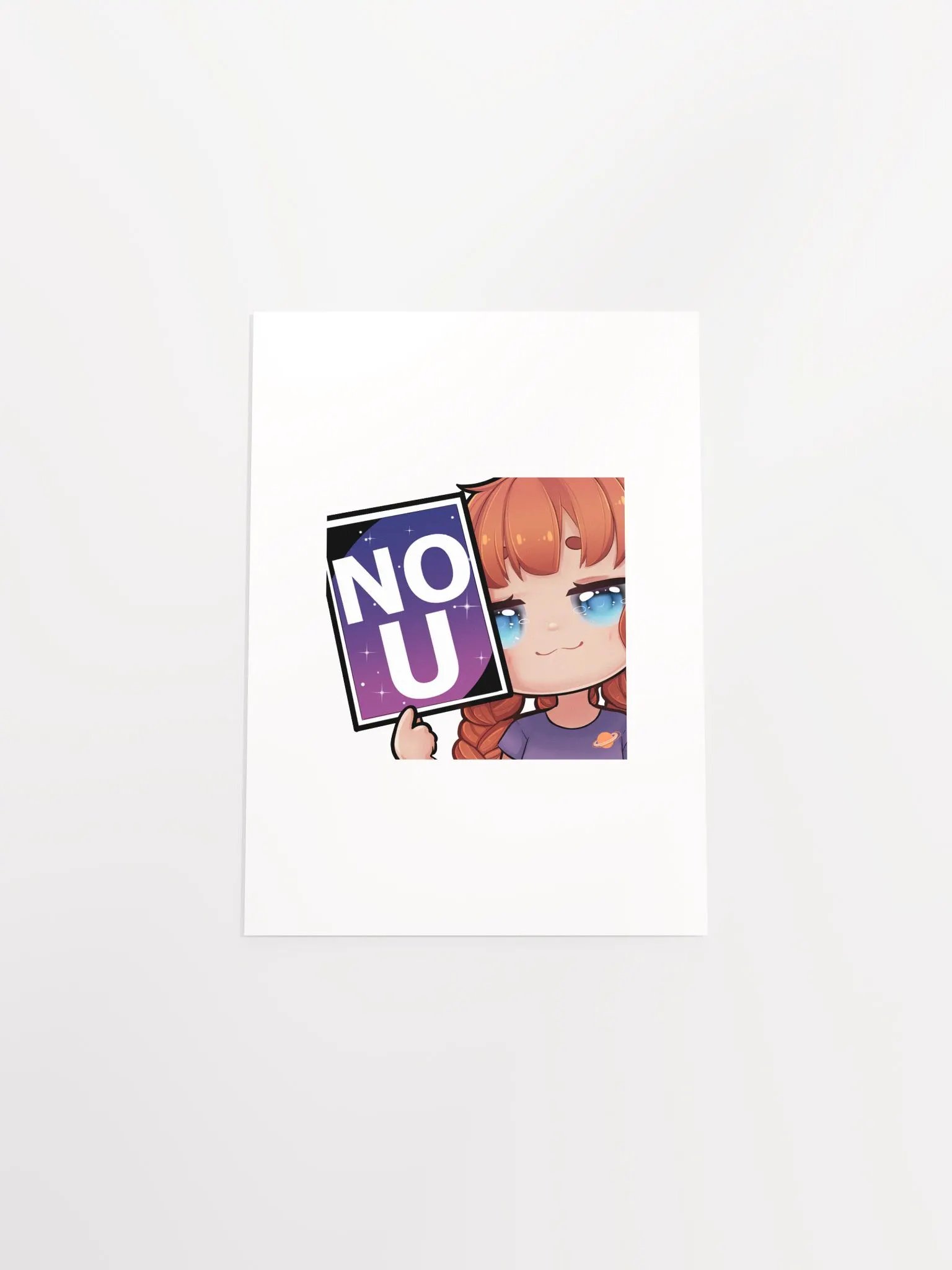 Cheeky 'NO U' Poster product image (4)