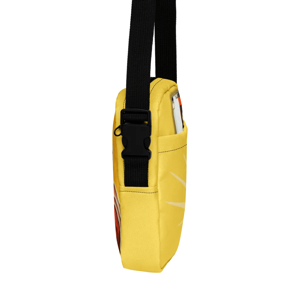 The Holy Theremin by Frank Fonik, Techno EDM Utility Crossbody Bag product image (5)