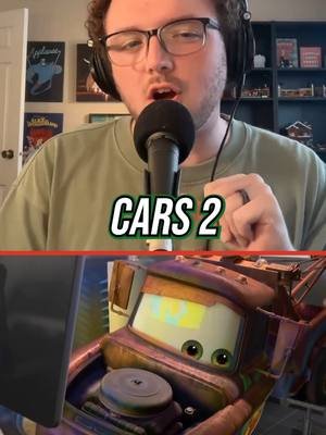 Cars 2 is GOATED and I'm tired of pretending it's not #tnp #thenerdiestpodcast #podcast #moviepodcast #cars #cars2 #disney #pixar #pixarcars