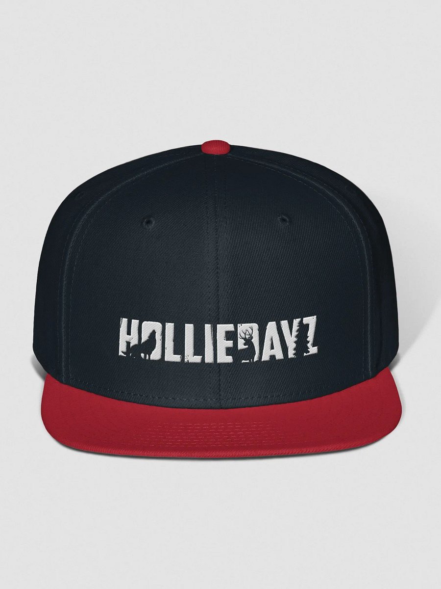 Holliedayz white logo embroidered cap product image (37)