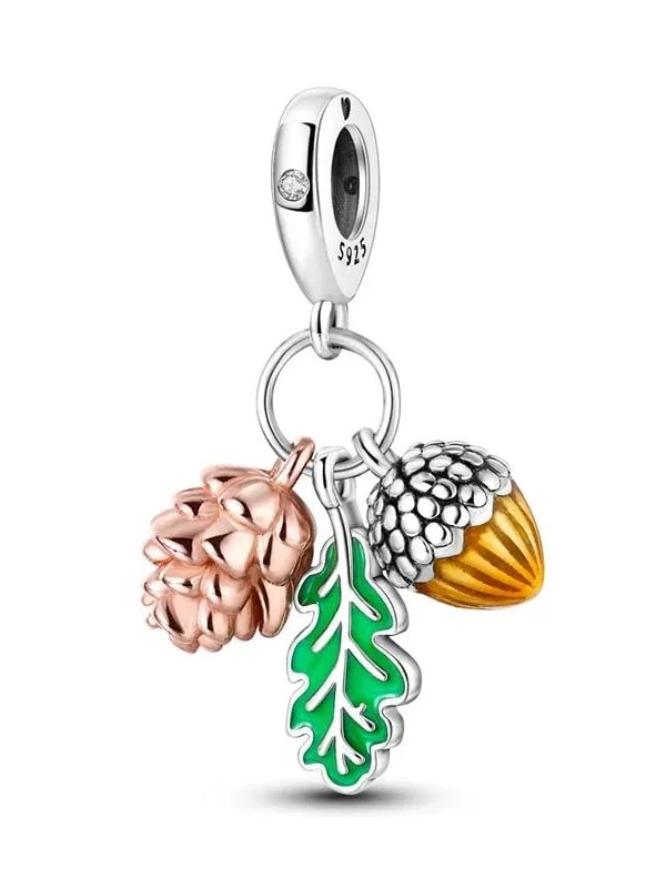 925 Sterling Silver Autumn Charm product image (1)