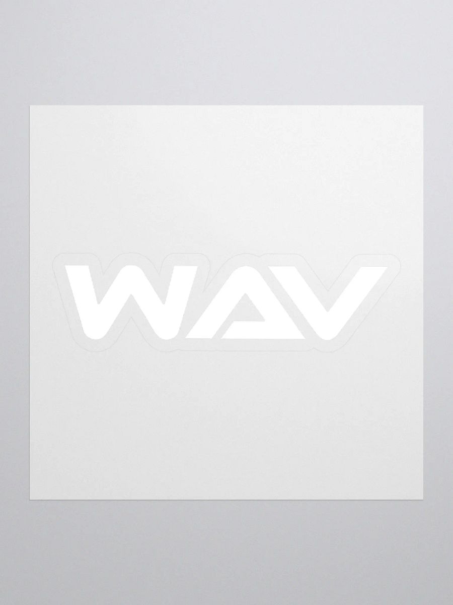 WAV EDITION - Text Sticker product image (1)