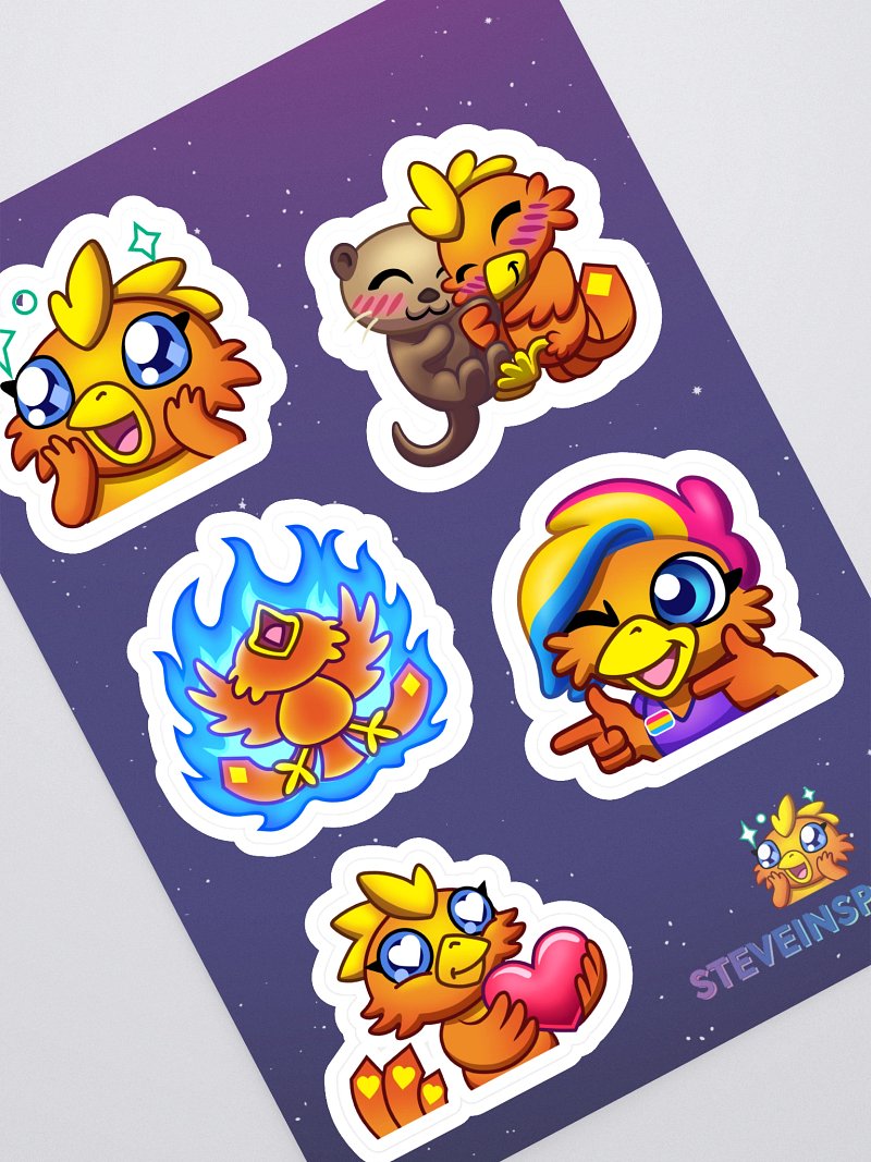 Spawոzone Sticker Sheet 1