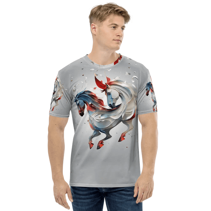 Running Horses T shirt product image (1)