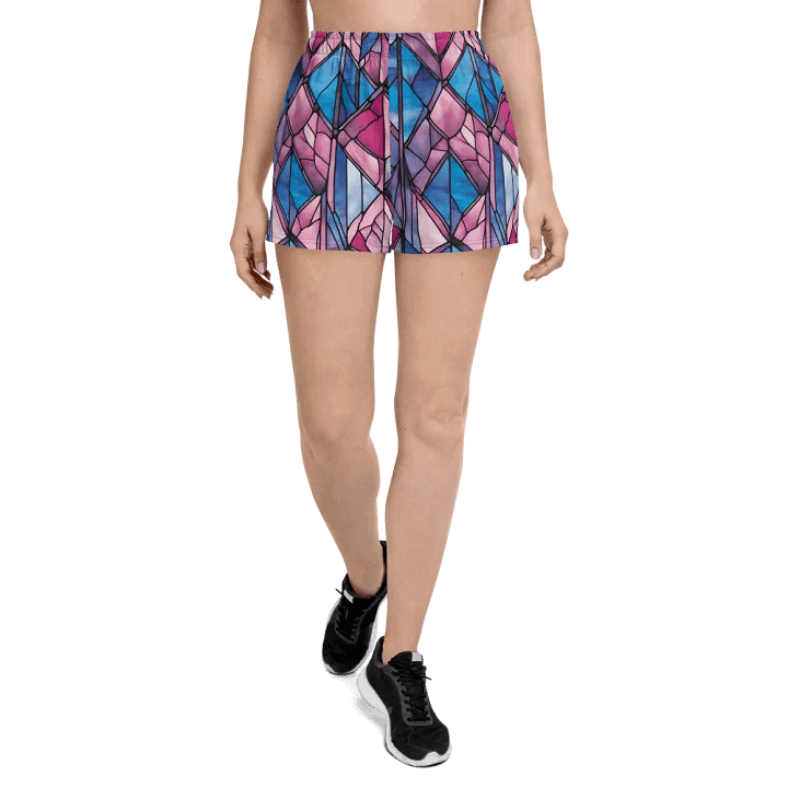 Symmetrical Splendor Athletic Shorts product image (1)