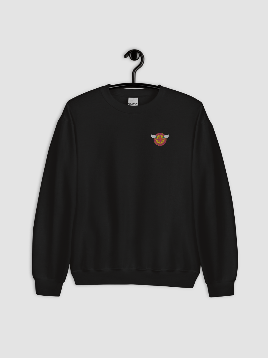 shadowatnoon embroidered logo sweater product image (3)