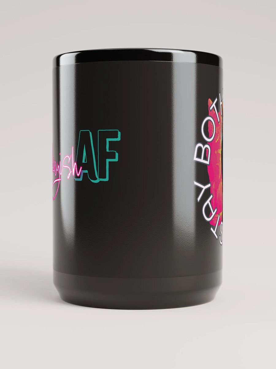 Black Mug 15oz Stay Bothered, Nerds. product image (5)