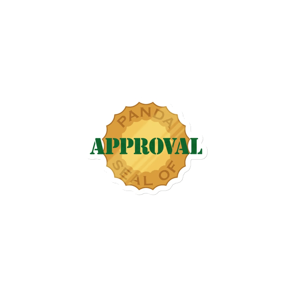 Panda Seal of Approval Magnet product image (1)