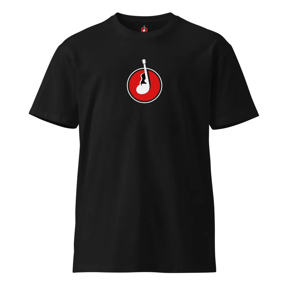 Guitar Music T-Shirt (Black) product image (1)