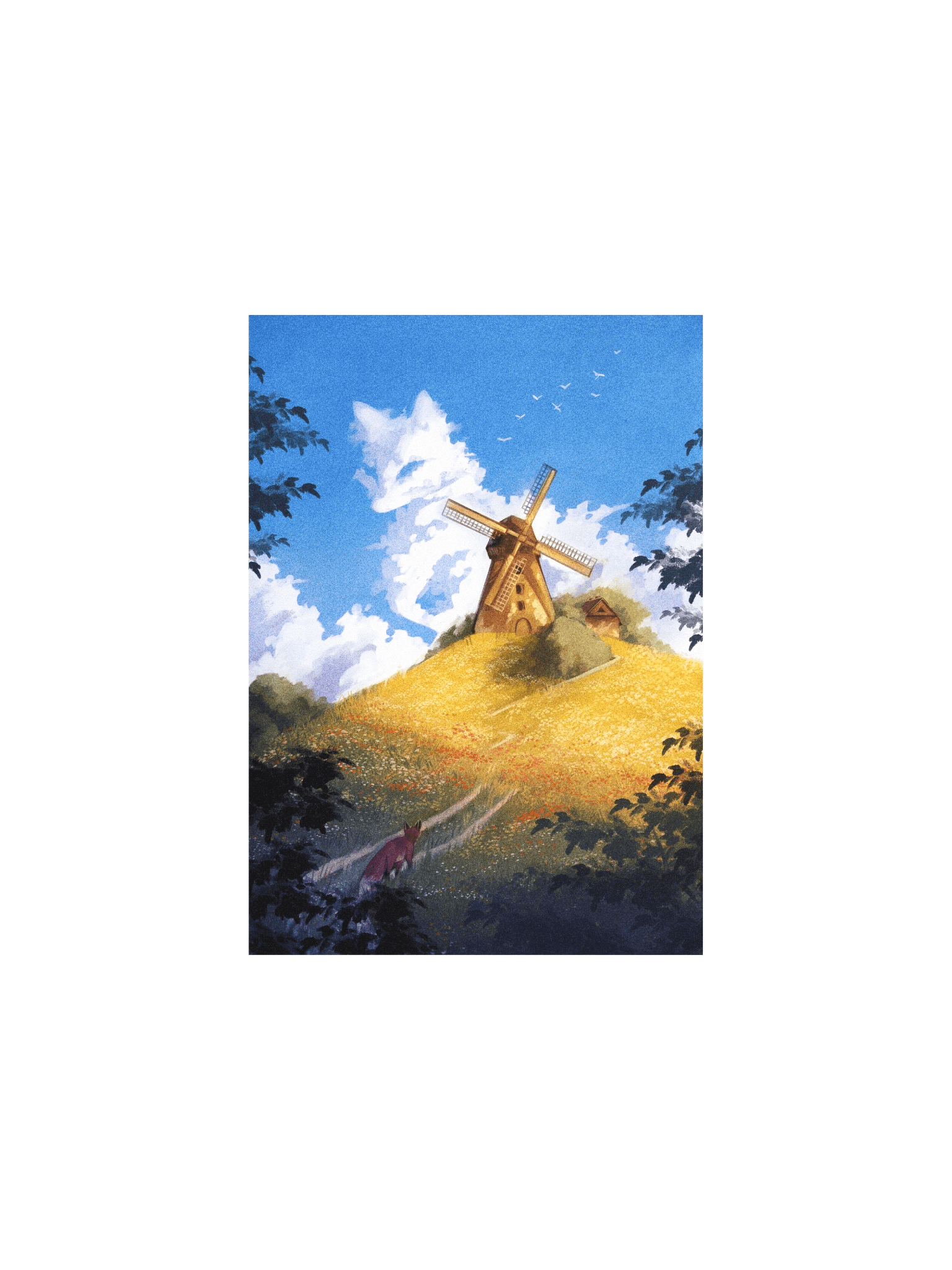 Windmill | Matte paper poster product image (3)