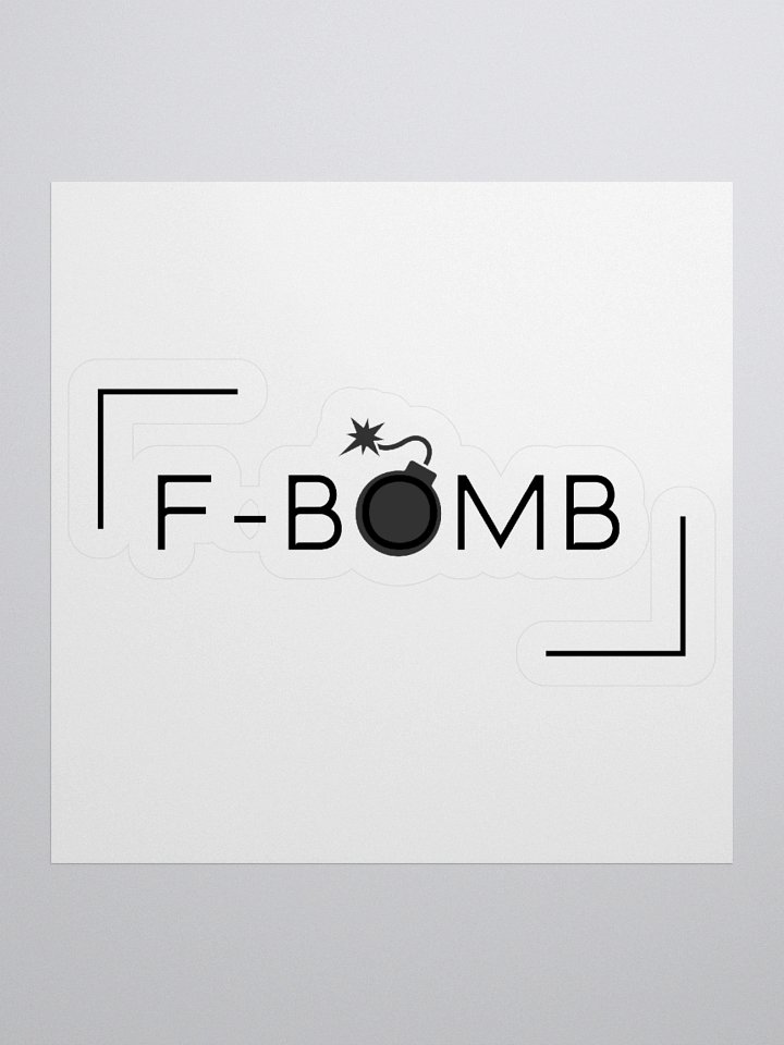 F-BOMB Sticker product image (3)
