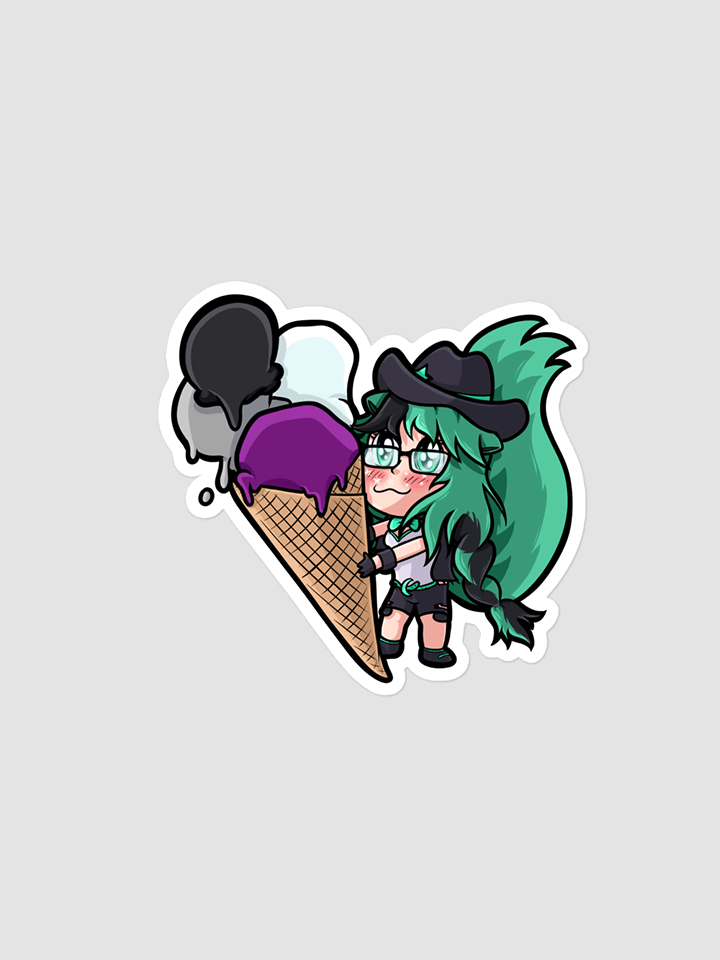 Mintzey Moon Pride Ace Sticker product image (2)