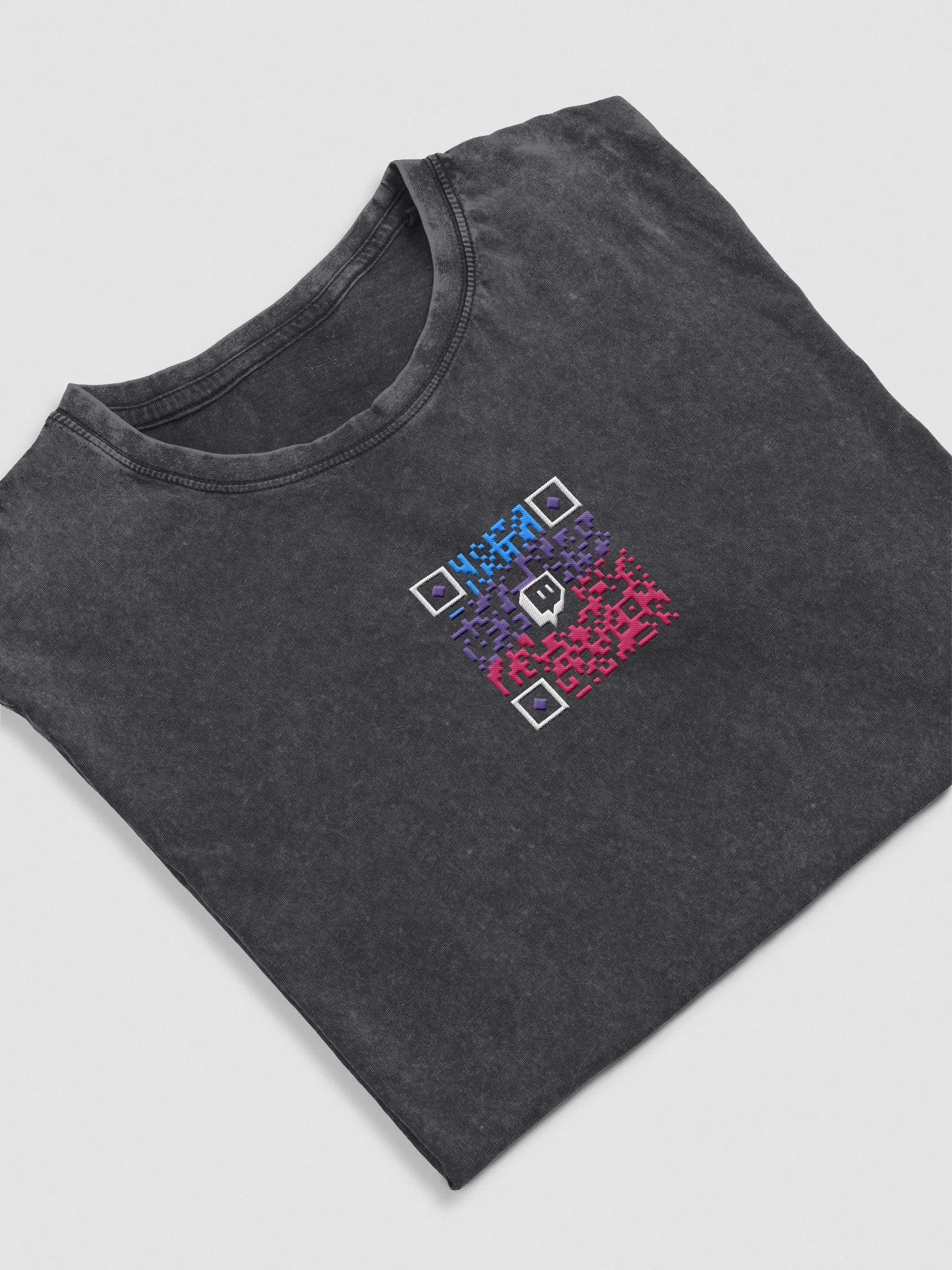 MA Twitch QR Code Embroidered Tee product image (3)
