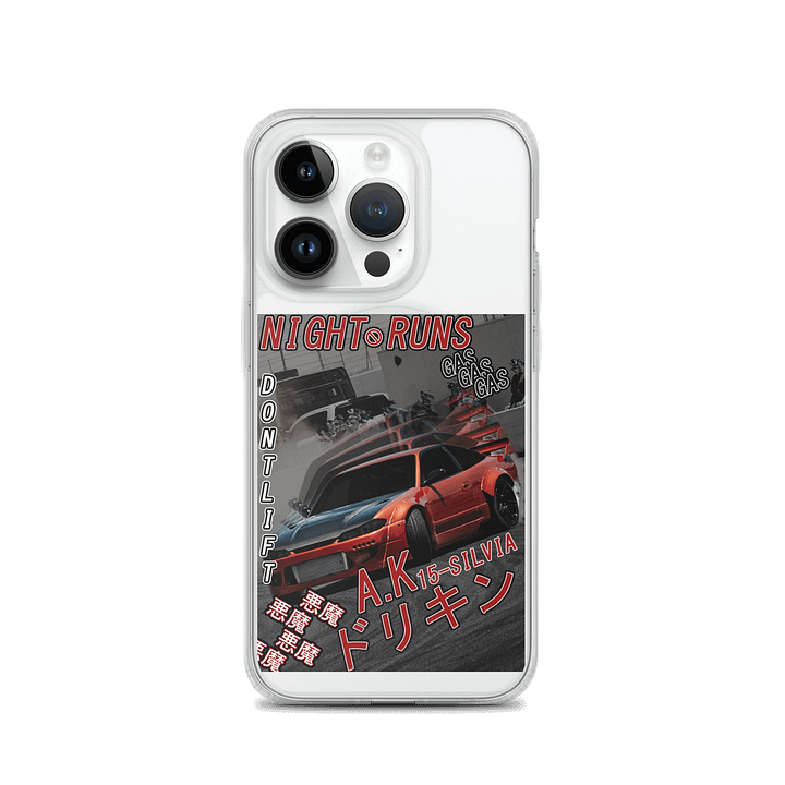 Drift-Ghost, 15-Silvia, Japanese Magazine Styling Phone Case product image (2)