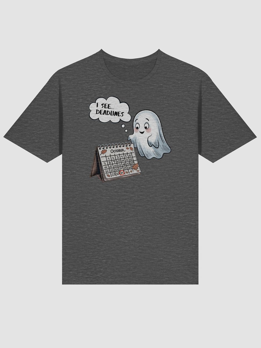Cute Kawaii Ghost Halloween T-Shirt for Office Workers and True Crime Lovers product image (46)