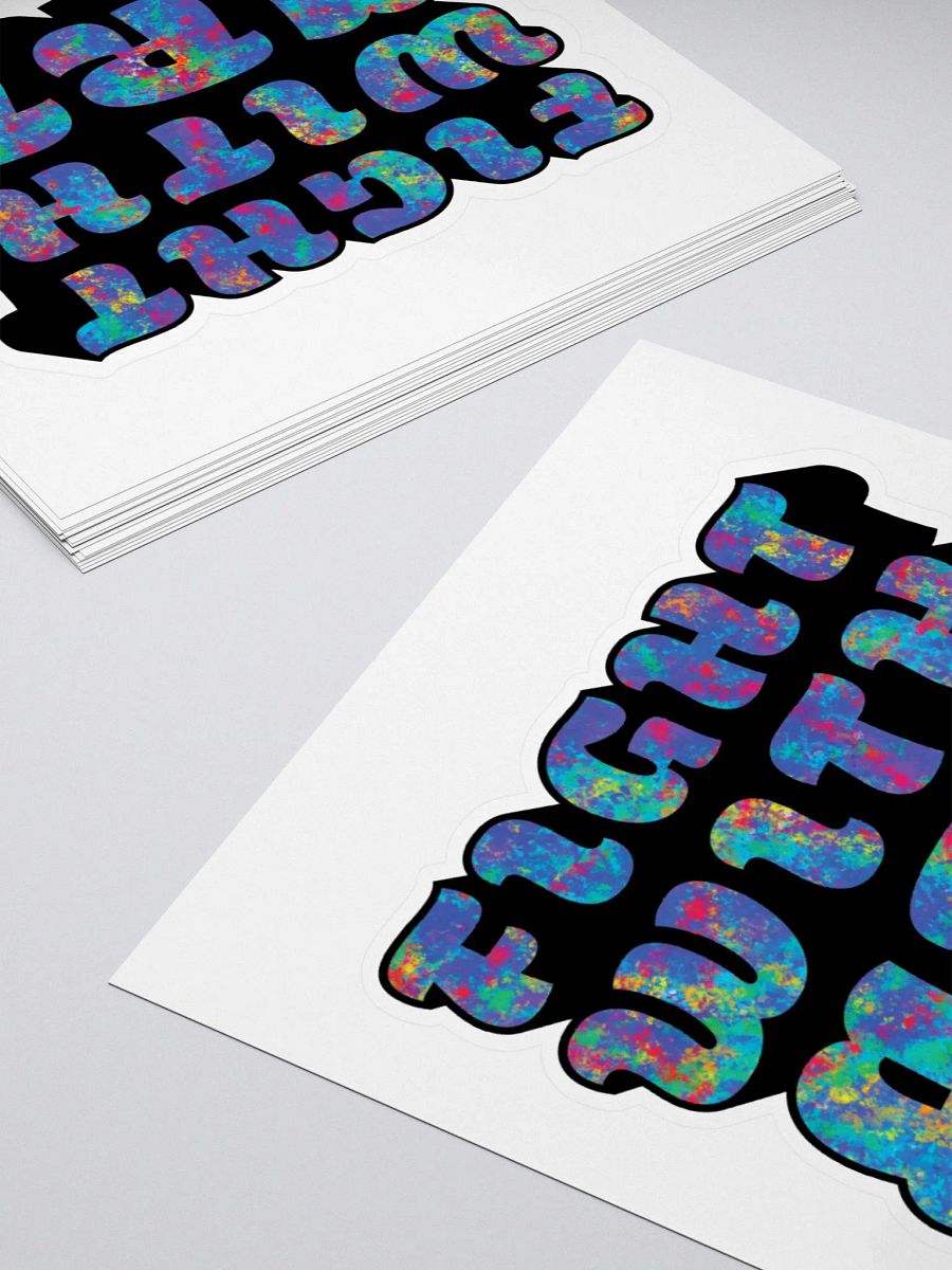 Fight With Art Sticker product image (4)