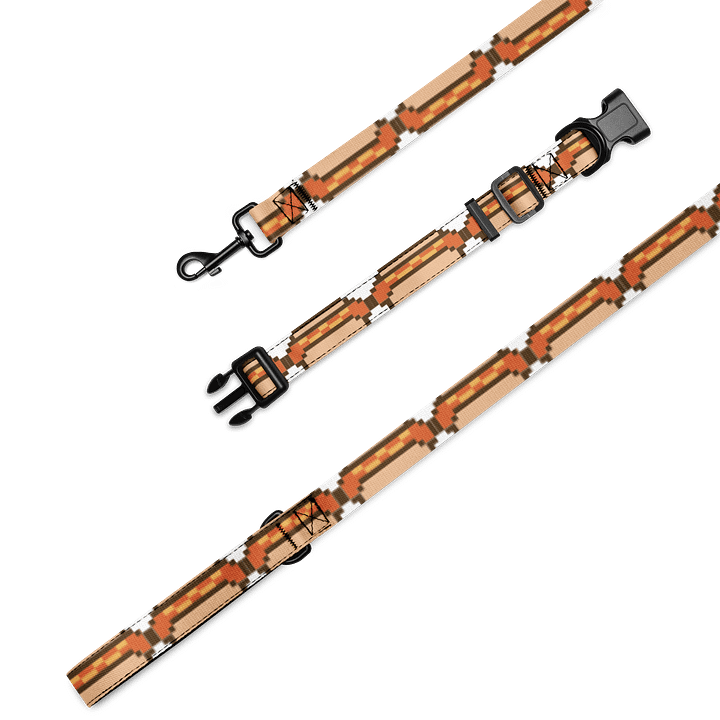 The Hot Dog Handler Leash and Collar product image (1)