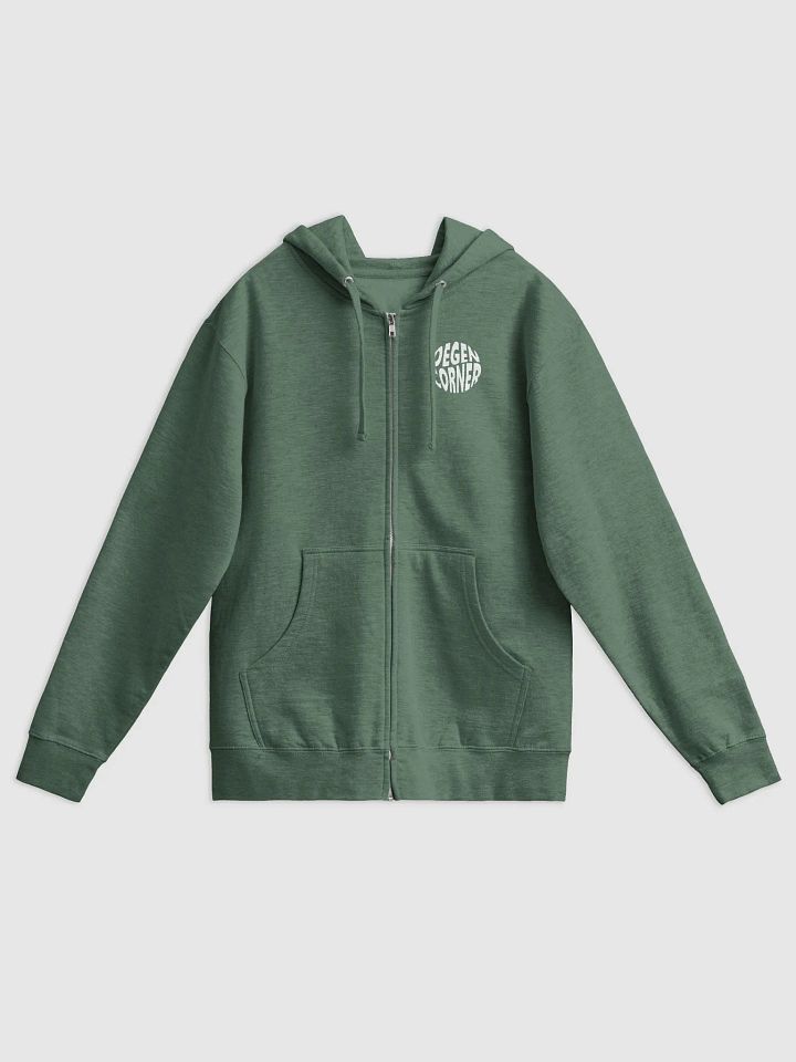 Degen Corner - Minimal (light logo - zip up) product image (6)