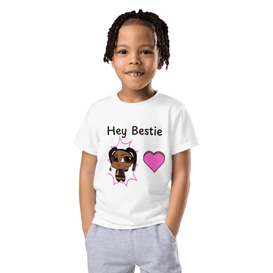Hey Bestie Kids T-Shirt product image (4)