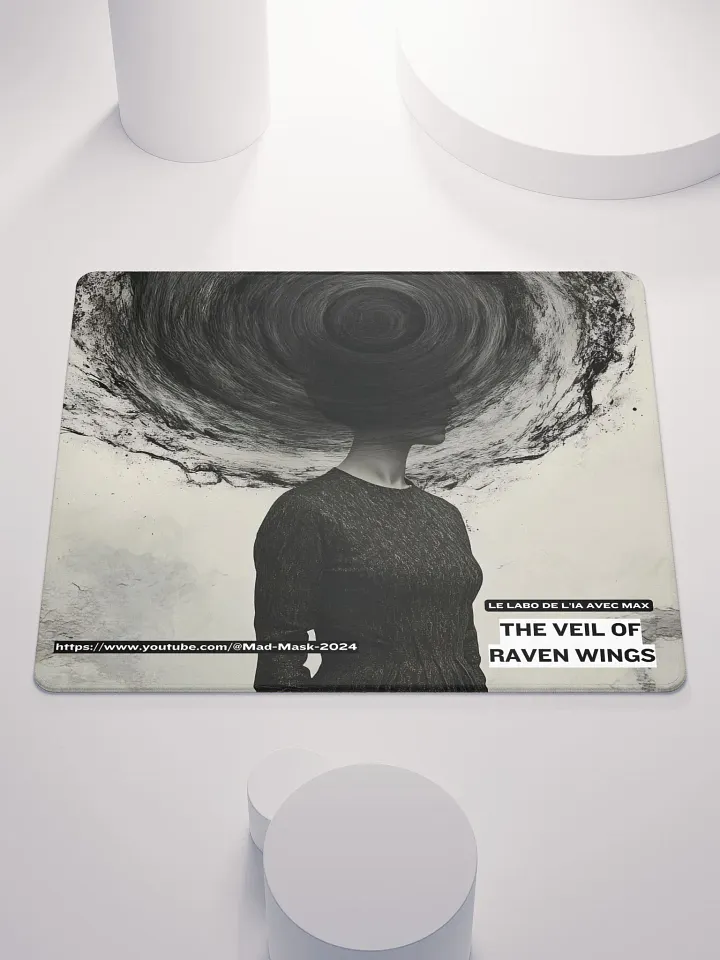 Mouse Pad Gaming The Veil of Raven Wings product image (1)