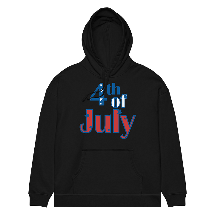 Star-Spangled 4th of July Organic Hoodie product image (5)