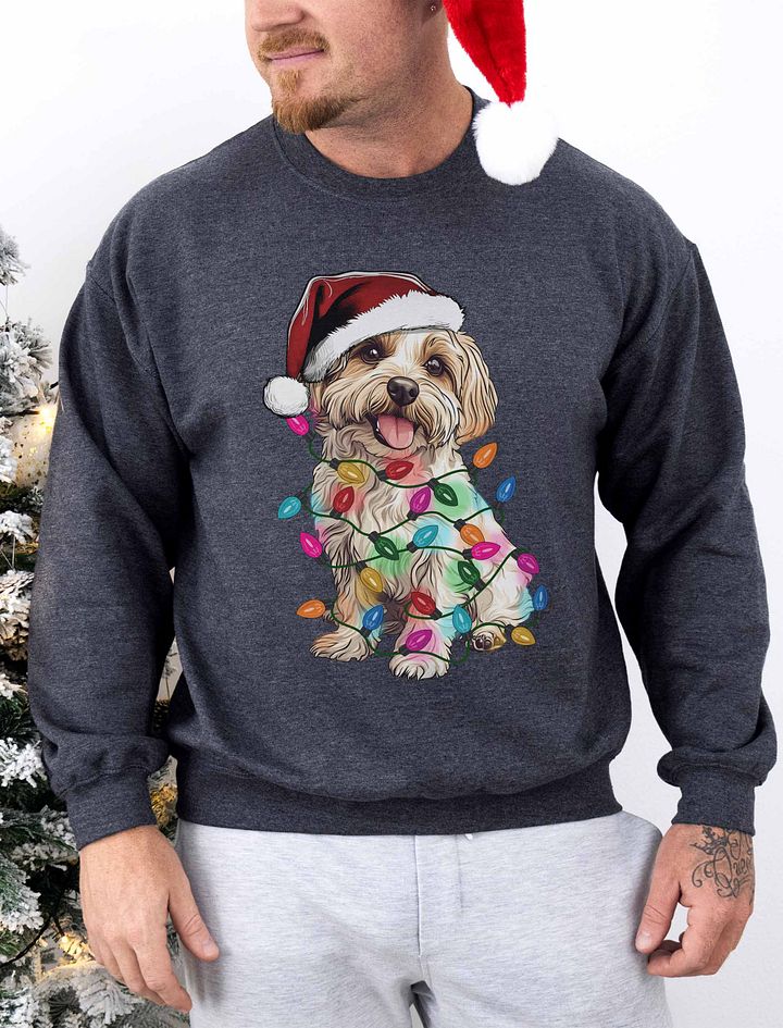 Funny Havanese(White & Fawn) Christmas Sweatshirt product image (7)
