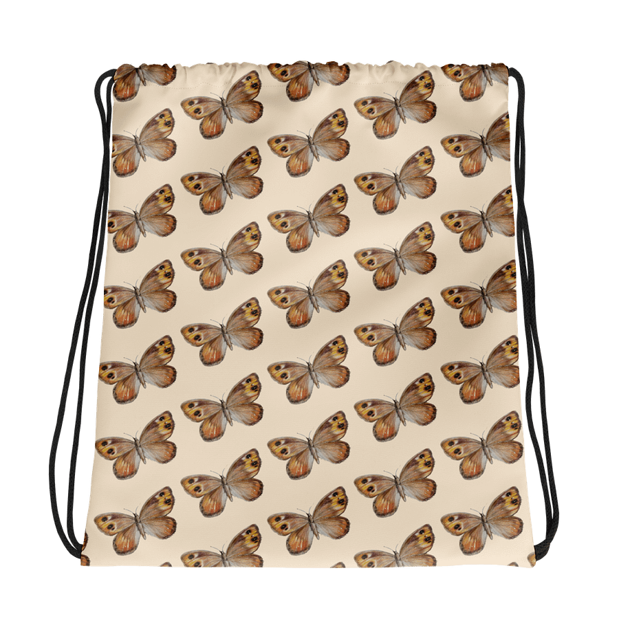 Butterfly Bliss - Drawstring Backpack product image (1)