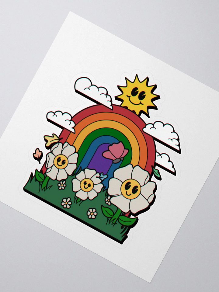 Queer AF Rainbow Sticker product image (2)