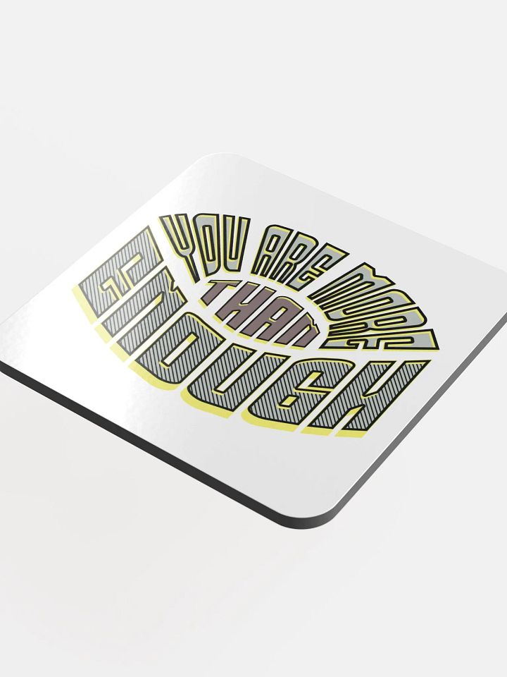 You Are More Than Enough Striped Sunshine Coaster Set product image (1)