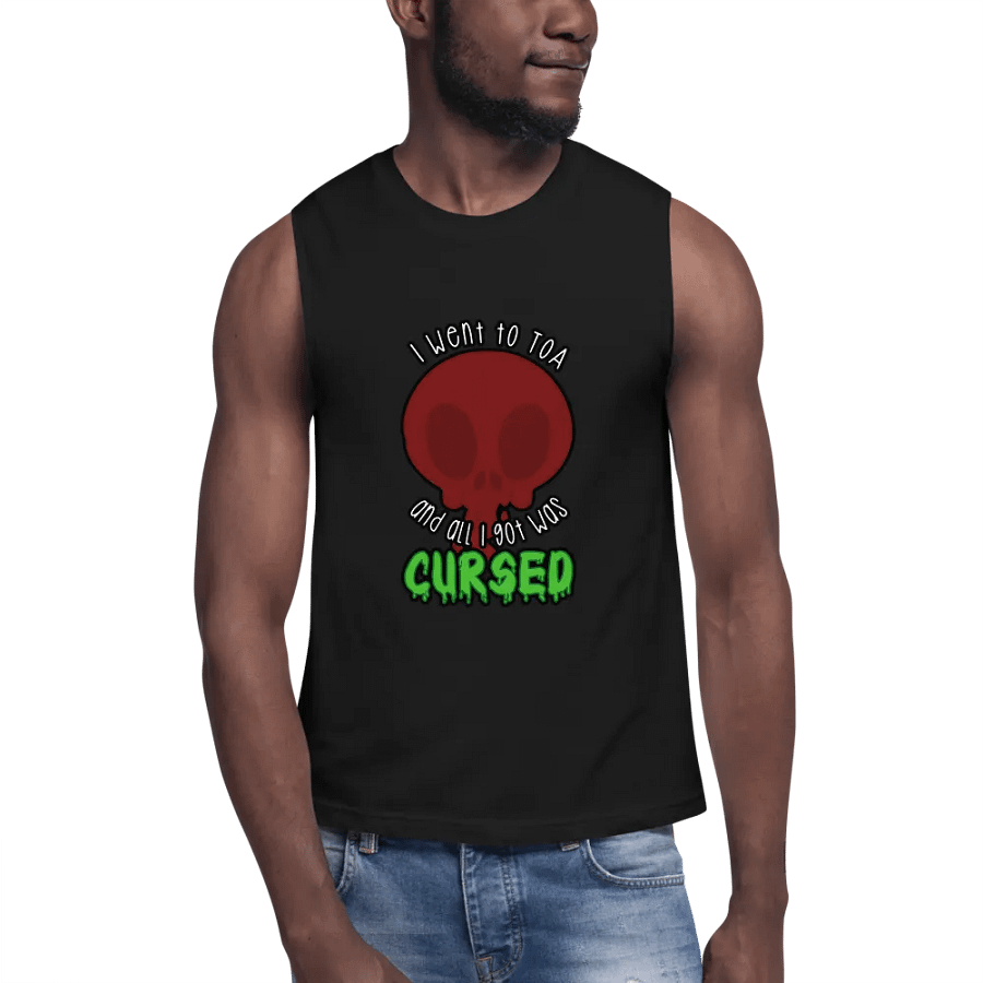 All I Got Was Cursed - Death Knight - Men's Style Muscle Tank product image (6)