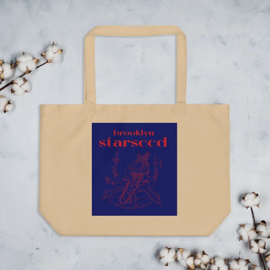 Brooklyn Starseed red ganesh tote bag product image (3)