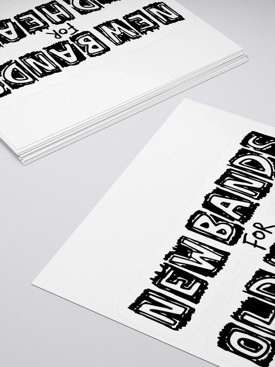 New Bands for Old Heads Sticker product image (4)