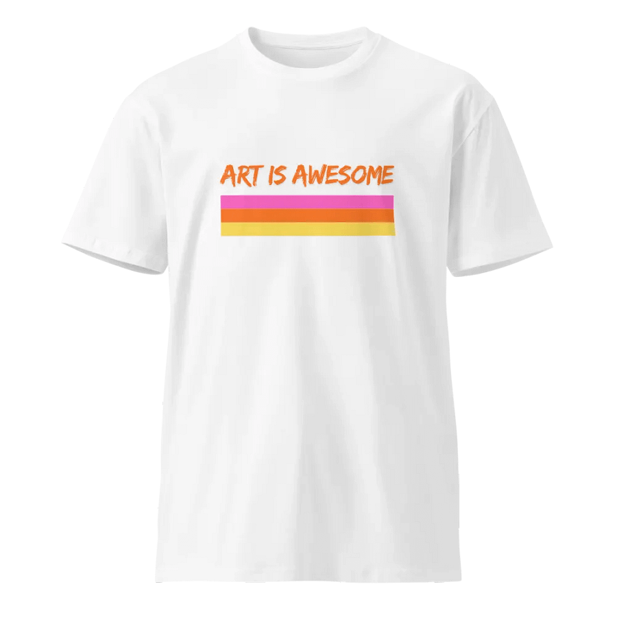 Art Is Awesome Tshirt product image (1)