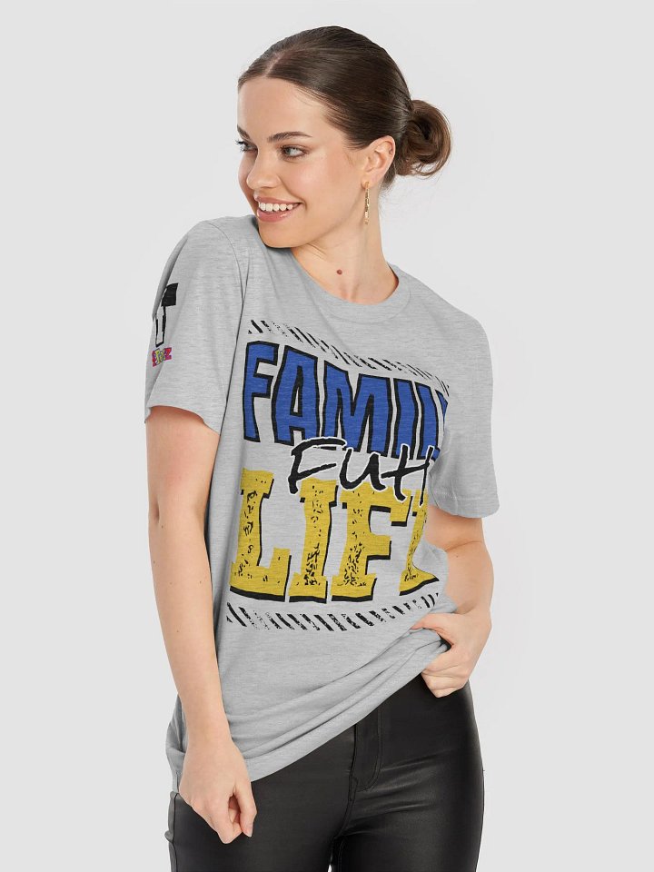 Family Fuh Life Tee bright colors product image (1)