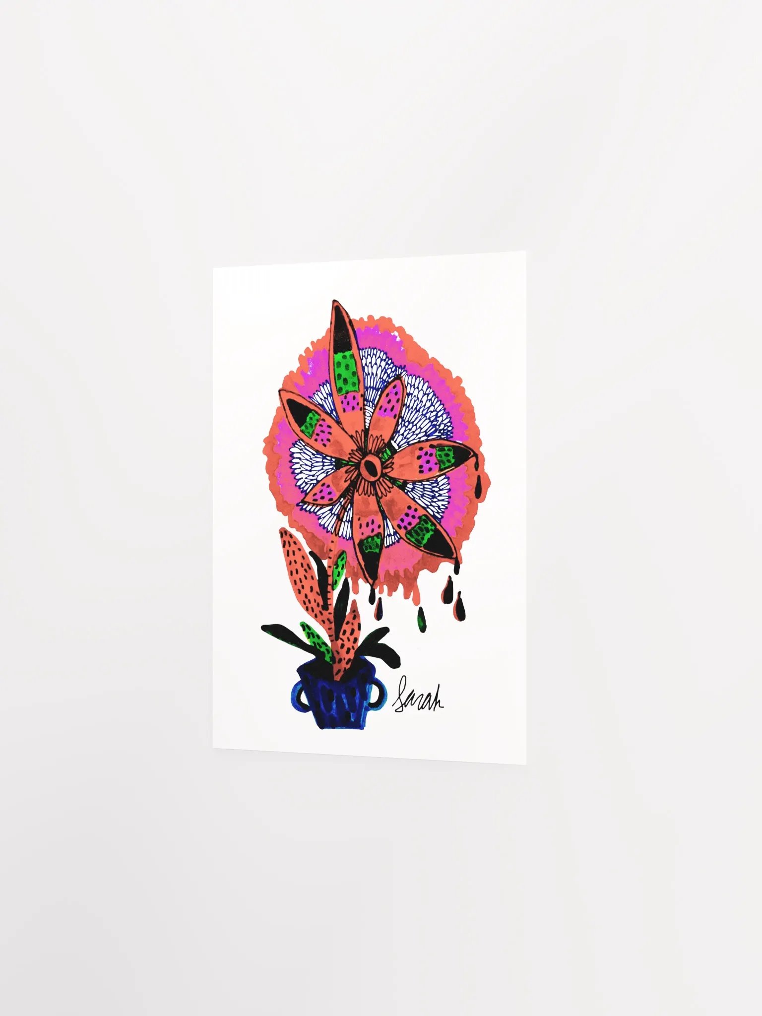Flower Outgrows the Pot matte poster product image (4)