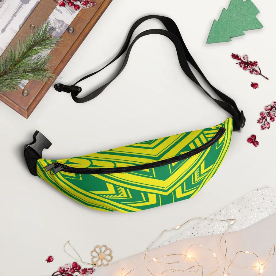 Geometric TATAU PARURU All-Over Fanny Pack product image (12)