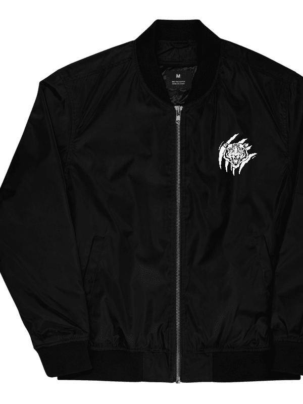 Chamarra bomber edición especial TryTiger logo blano product image (3)