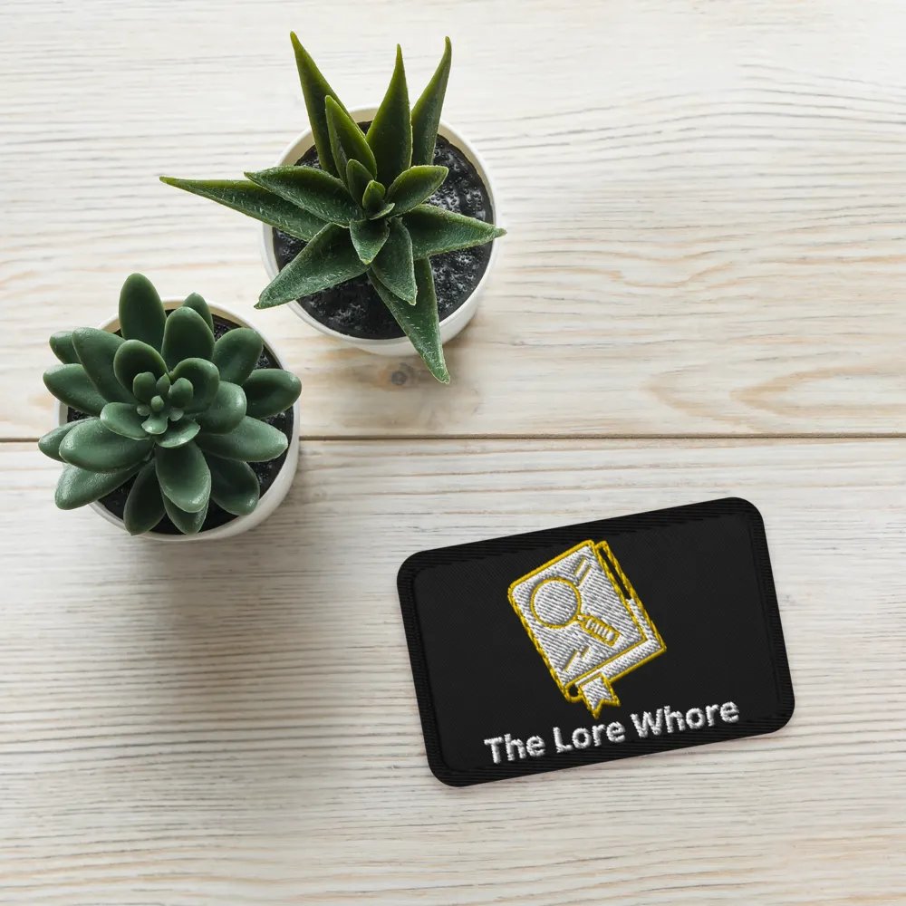 Lore Whore Badge. product image (4)