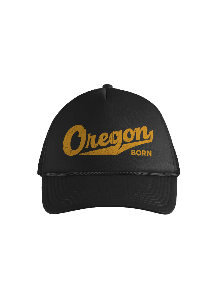 Oregon Born with Swash Foam Trucker Hat product image (1)